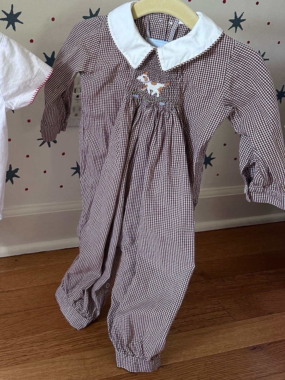 Little English Puppy Romper